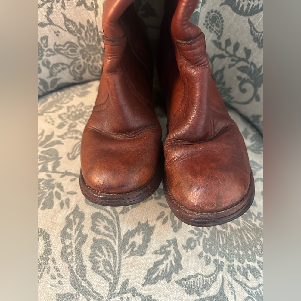 Black label vintage brown Frye boots size 6.5 - Picture 8 of 13